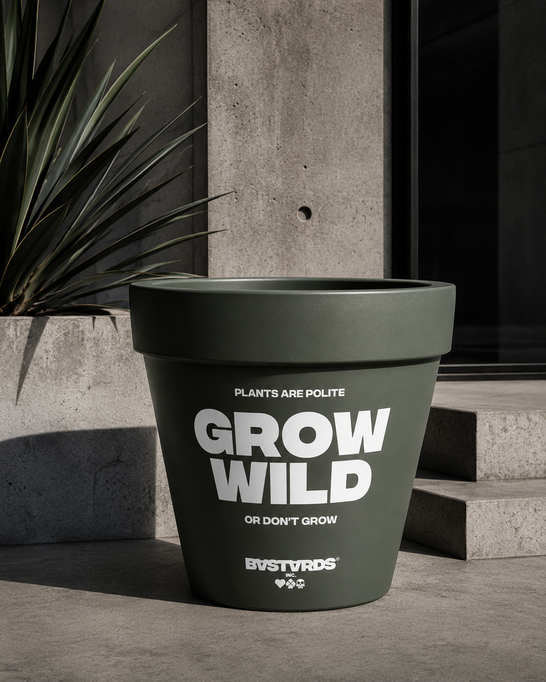BASTARDS planter — Grow Wild or don't grow