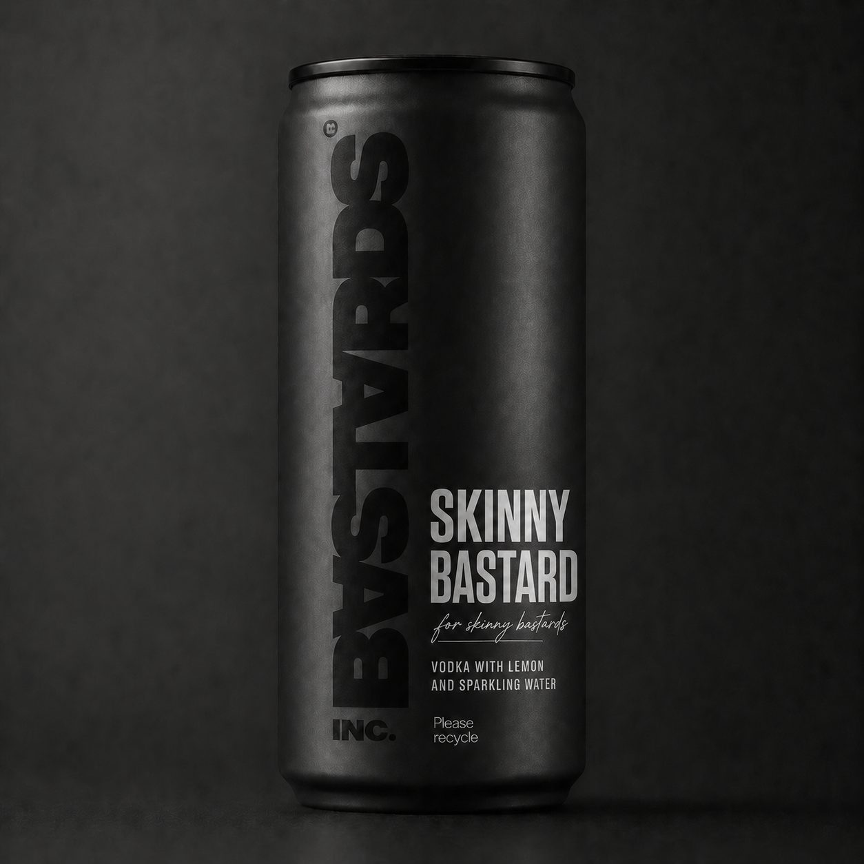 BASTARDS Skinny Bastard — black can